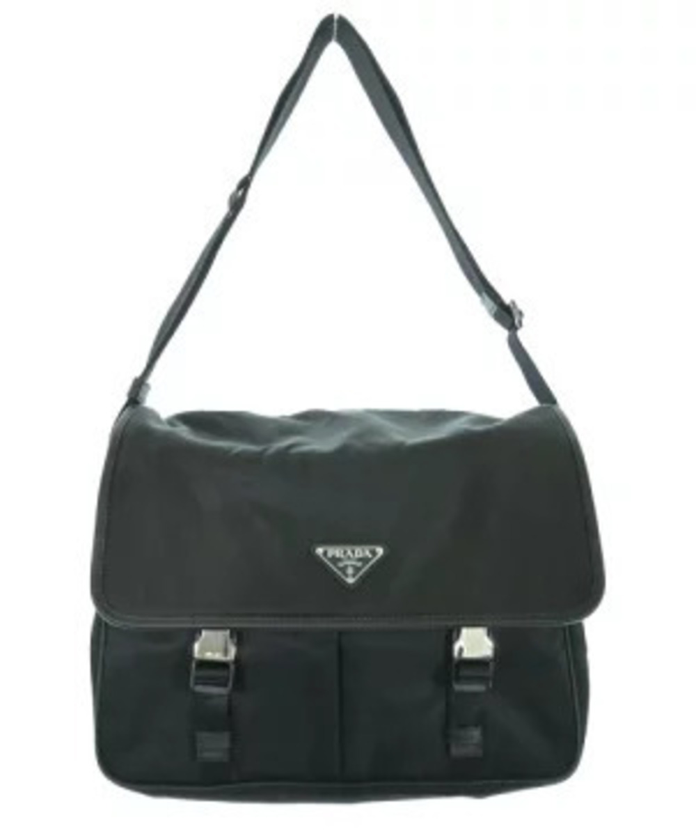 Prada Tessuto Shoulder Bag Black